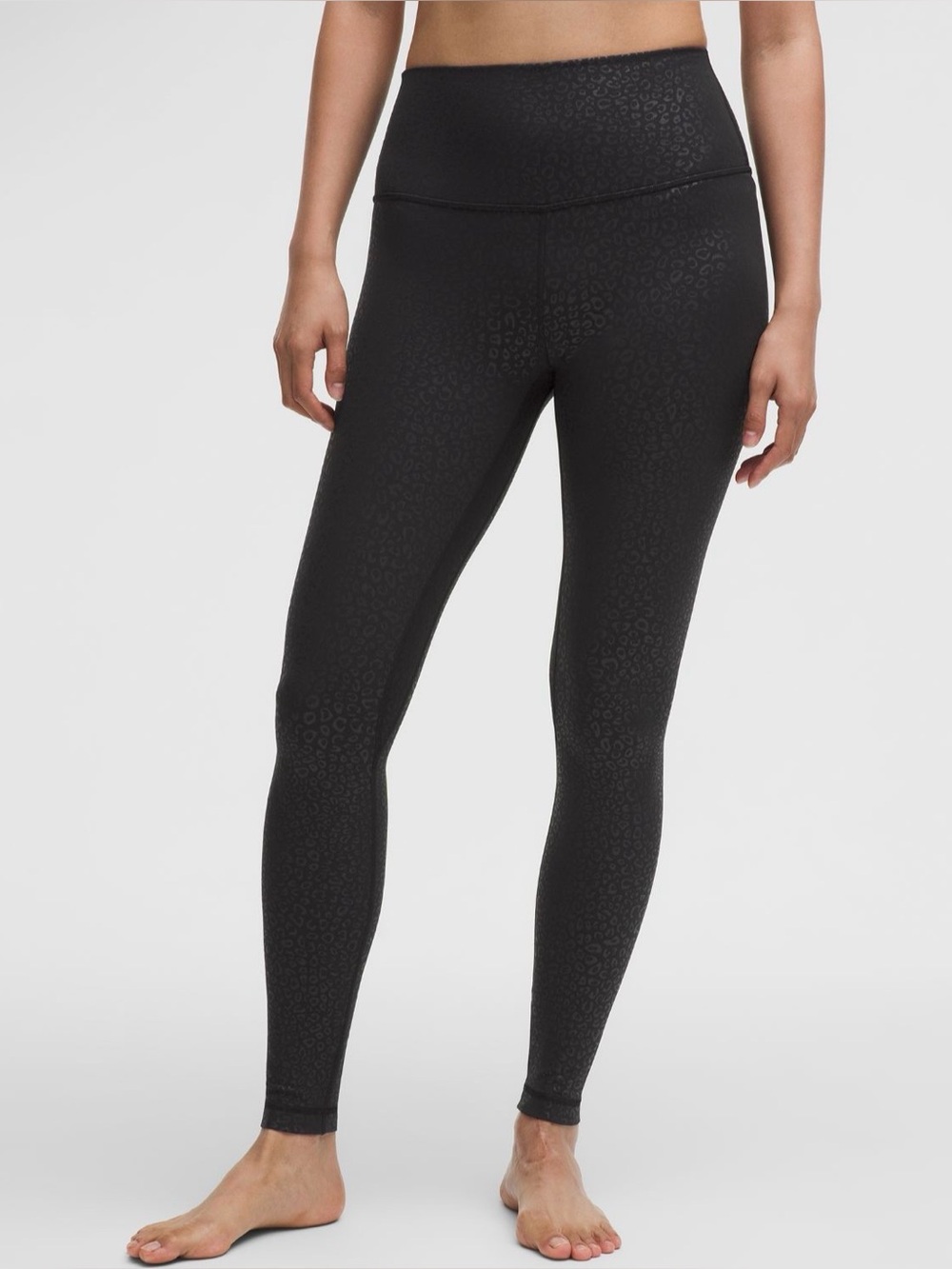 lululemon Align™ High-Rise Pant 28"(NWT) Leopardo Shift Micro Emboss Black, 6
